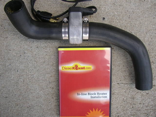 Mercedes inline block heater #5